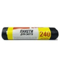 Пакети для сміття 240л 5шт Super luxe 30 мкм