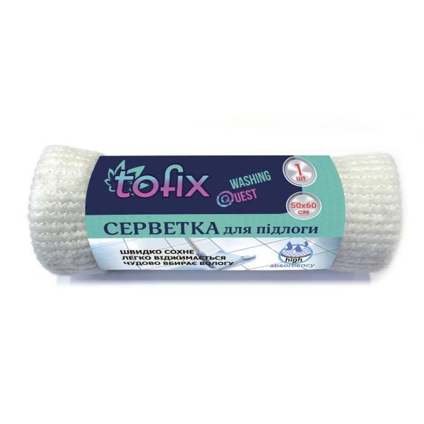 Ганчірка для підлоги 50*60 см Tofix 1 шт