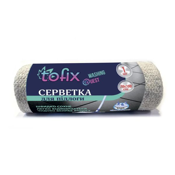 Ганчірка для підлоги 70*100 см Tofix 1 шт