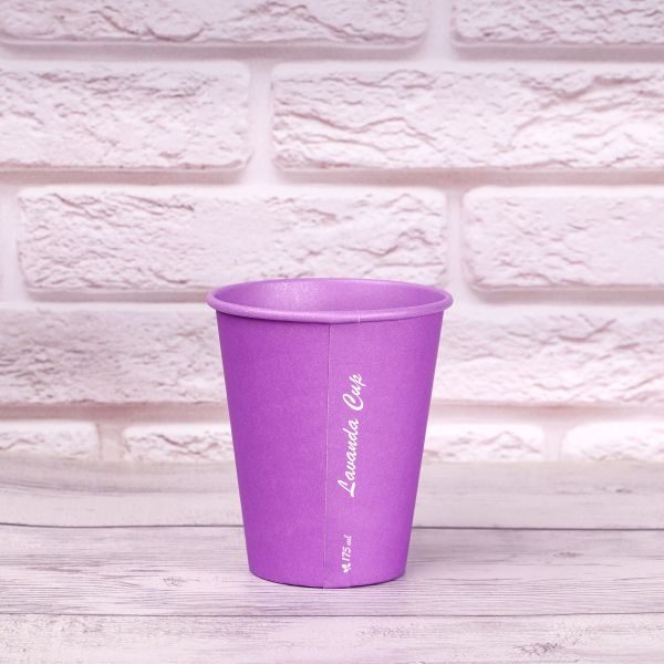 Стакан паперовий 175 мл LAVANDA CUP