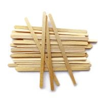 Мешалка деревянная береза ​​Люкс двойная толщина 140*6*2 мм 800 шт