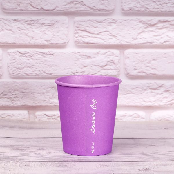 Стакан паперовий 185 мл LAVANDA CUP