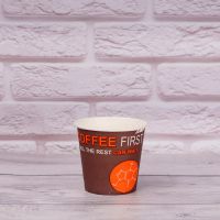  Стакан бумажный 110 мл Сoffee First
