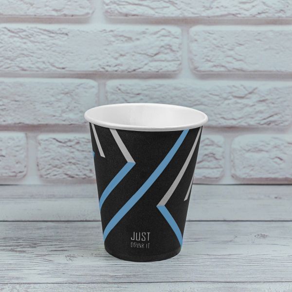 Стакан паперовий 185 мл JUST DRINK IT