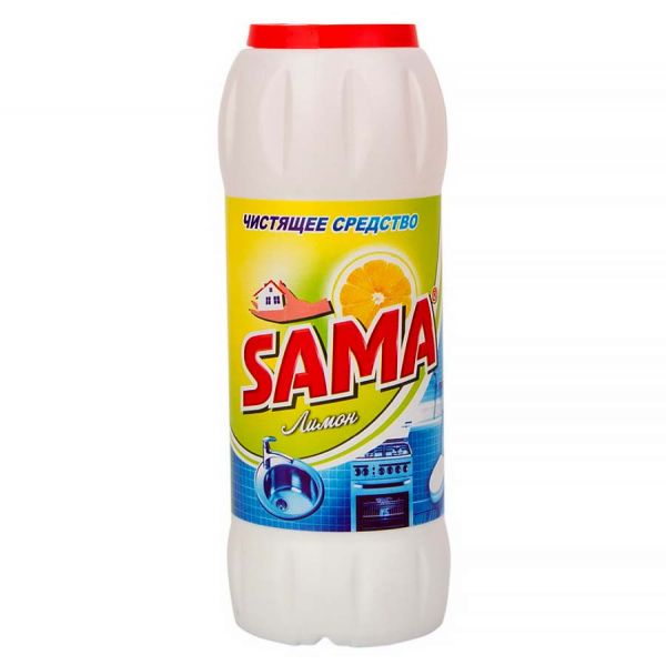 Порошок для чистки SAMA 500 г лимон