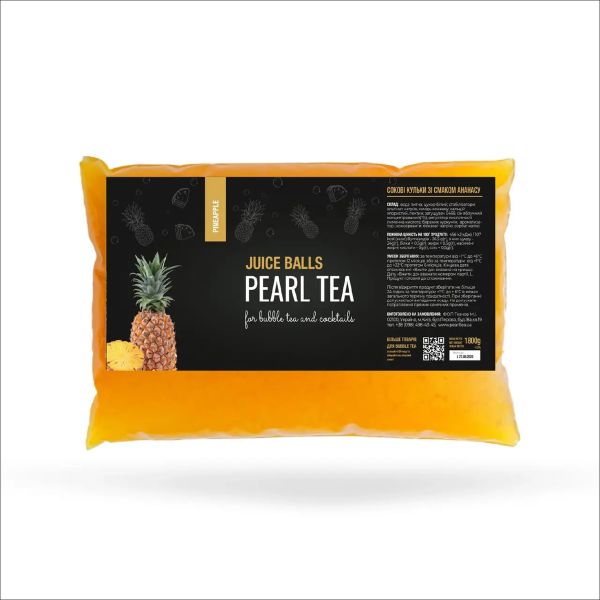 Bubble Tea Соковиті кульки зі смаком Ананасу 1,8 кг