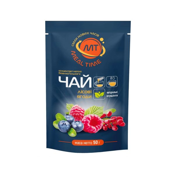 Концентрат чаю Meal Time лісові ягоди 50 г дойпак
