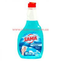 Засіб для миття скла SAMA 500 мл Морська Свіжість запаска