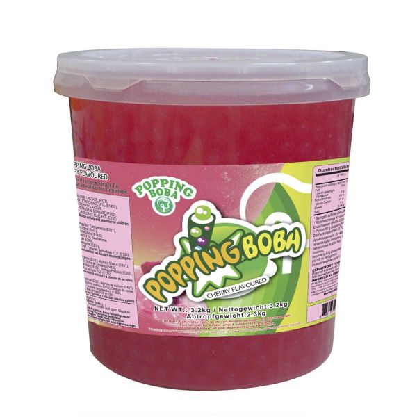 Bubble Tea Соковиті кульки Possmei зі смаком Вишні 3,2 кг