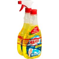 Засіб для миття скла SAMA Лимон 2х500 мл тригер+запаска