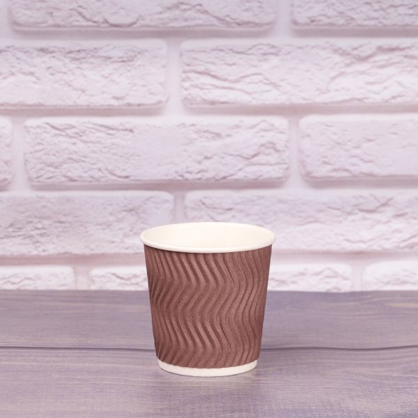 Гофростакан Ripple 110 мл мокко мусс