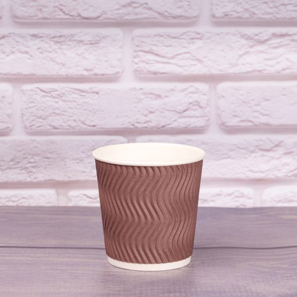 Гофростакан Ripple 180 мл мокко мусс