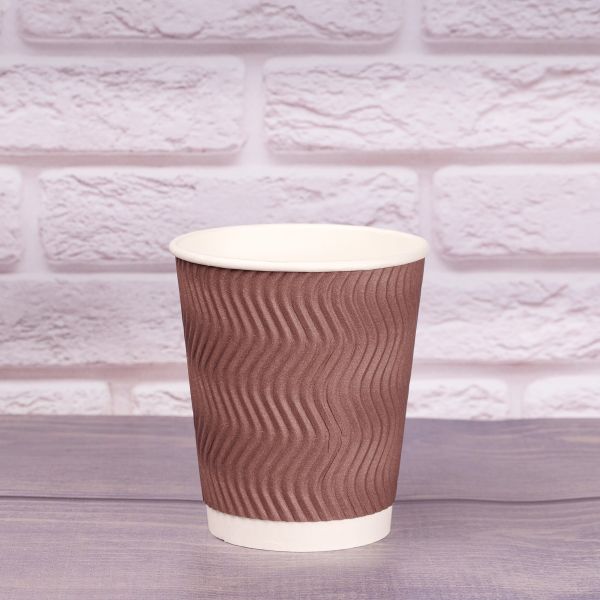 Гофростакан Ripple 270 мл мокко мусс