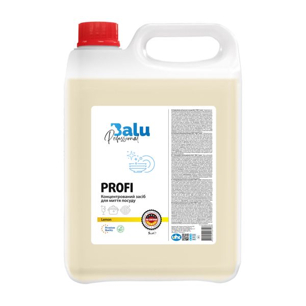Професійний засіб для миття посуду BALU Lemon Концентрат без фосфатів 5 л каністра