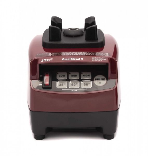 Блендер високопотужний-професійний JTC OmniBlend V (1,5 л) бордовий