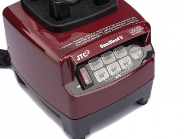 Блендер високопотужний-професійний JTC OmniBlend V (1,5 л) бордовий