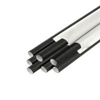  Трубочки бумажные Фреш d-8 мм L-200 мм 50 шт ЧЕРНЫЕ в инд. бумаж. упак.