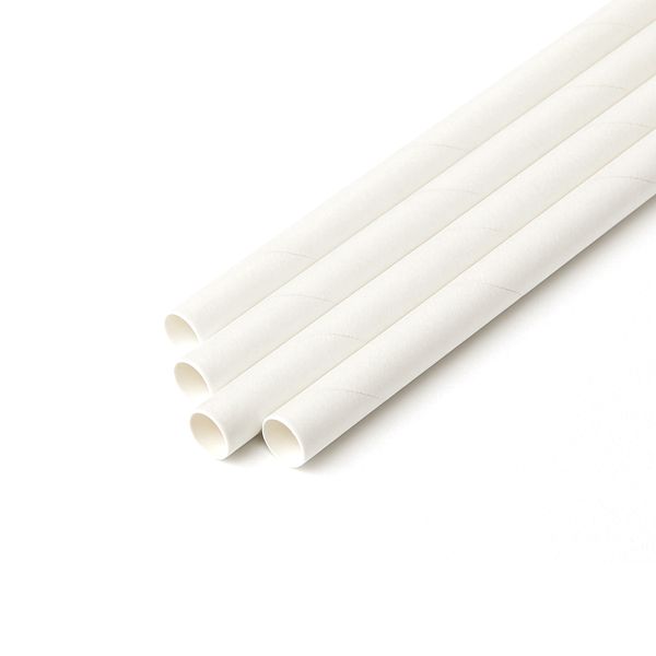 Трубочки паперові Фреш d-8 мм L-200 мм 50 шт БІЛІ