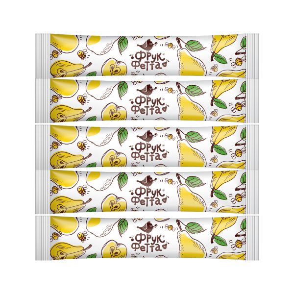 Фруктова пастила ФРУКФЕТА Груша з медом 20 г 5 шт