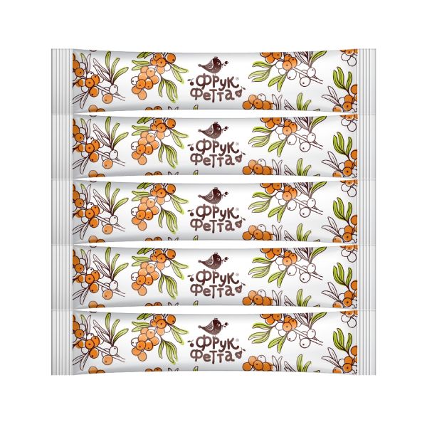 Фруктова пастила ФРУКФЕТА Обліпиха 20 г 5 шт