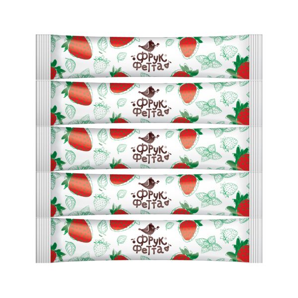 Фруктова пастила ФРУКФЕТА Полуниця з м'ятою 20 г 5 шт