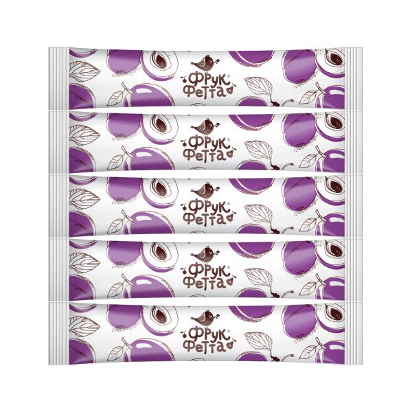 Фруктова пастила ФРУКФЕТА Слива 20 г 5 шт