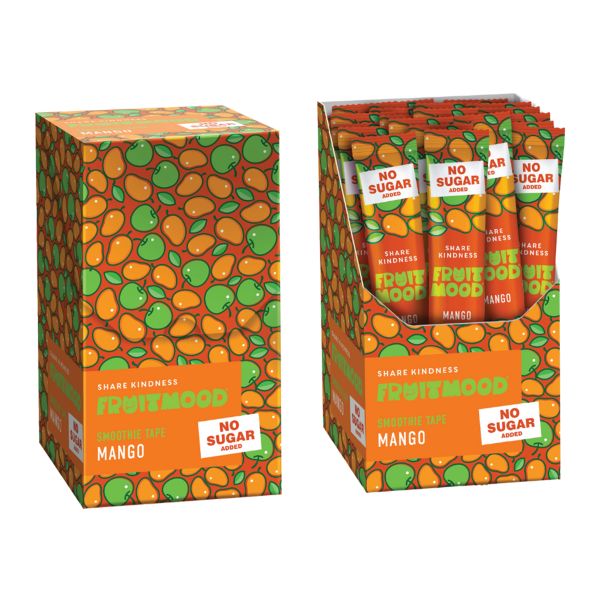 Фруктова пастила FruitMood Без цукру Манго 10 г 5 шт