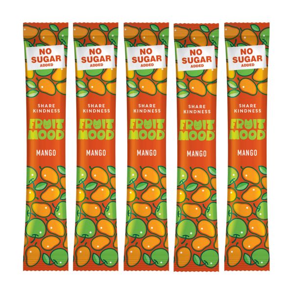 Фруктова пастила FruitMood Без цукру Манго 10 г 5 шт