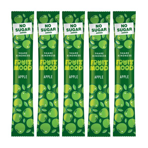 Фруктова пастила FruitMood Без цукру Яблуко 10 г 5 шт