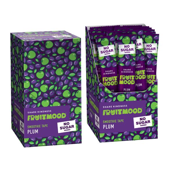 Фруктова пастила FruitMood Без цукру Слива 10 г 5 шт