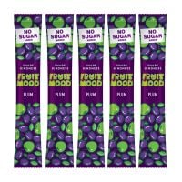 Фруктова пастила FruitMood Без цукру Слива 10 г 5 шт
