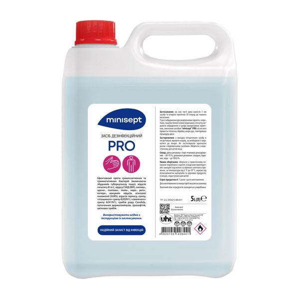 Антисептик для рук minisept PRO 5 л
