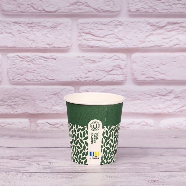 Стакан паперовий 110 мл BIO Green