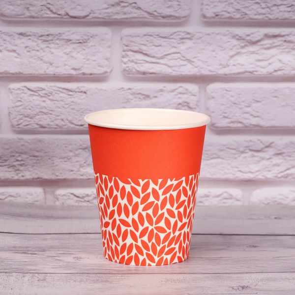 Стакан паперовий 270 мл BIO Orange