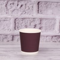 Стакан бумажный двухслойный 180 мл Soft touch WINE