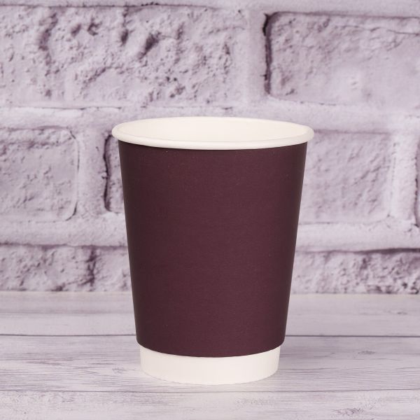 Стакан паперовий двошаровий 400 мл Soft touch WINE