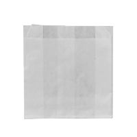  Пакет саше бумажный жиростойкий 105*110*50 мм 50г/м2 БЕЛЫЙ