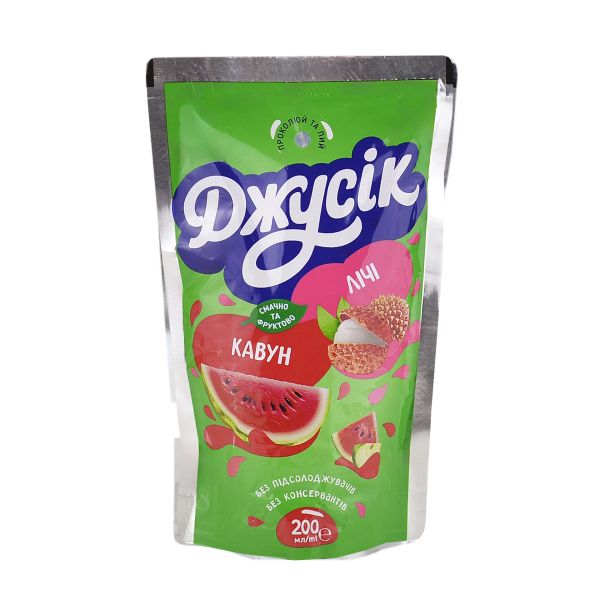Сік Джусик Кавун-лічі 200 мл 10 шт