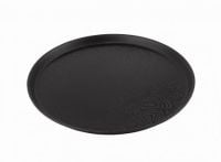 Рознос круглий чорний з малюнком 350 мм