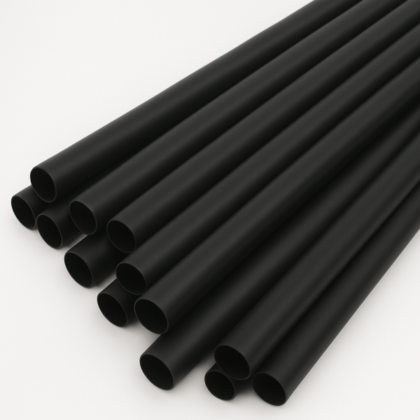 Трубочки Фреш d-7 мм L-210 мм чорні 500 шт