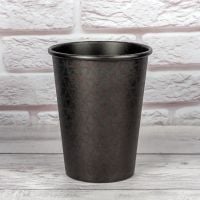 Стакан паперовий 400 мл ALL BLACK