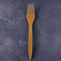 Виделка БІО Forest 18 см з дерев'яних волокон 100 шт