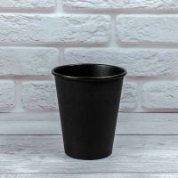 Стакан паперовий 185 мл ALL BLACK