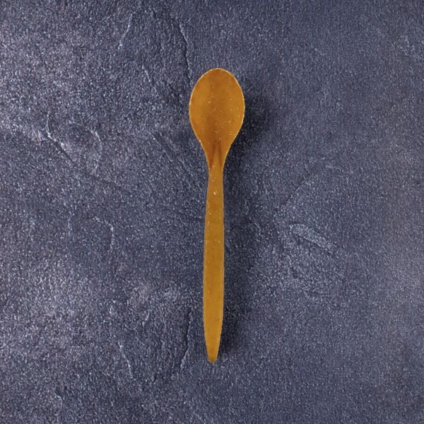 Ложка кавова БІО Forest 12 см з дерев'яних волокон 100 шт