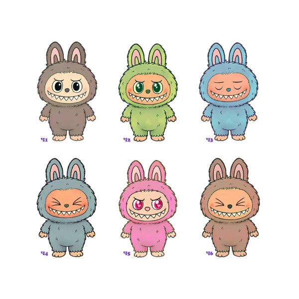 Пряники медово - імбирні тематичні - трендові Лабубу 43 г 9 шт