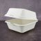 Ланч-бокс для бургера БІО 155*155*80 мм з цукрової тростини
