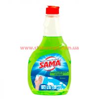 Засіб для миття скла SAMA 500 мл Яблуко запаска