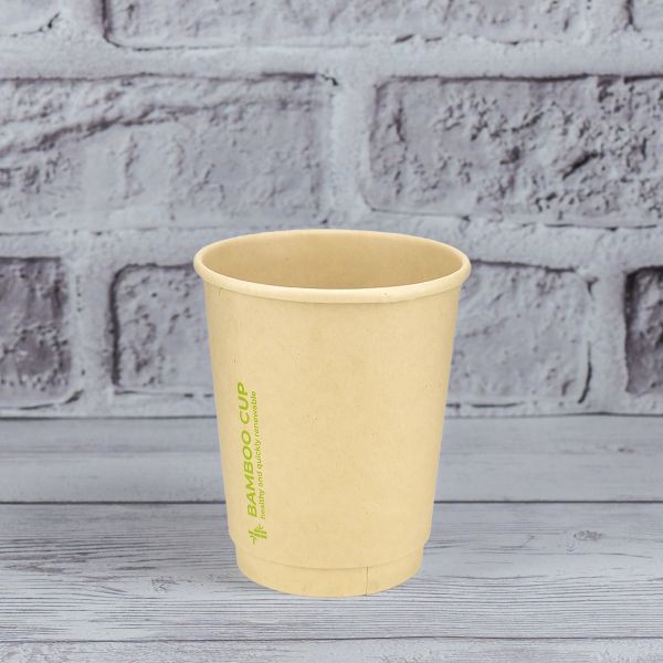 Стакан паперовий двошаровий 185 мл BAMBOO