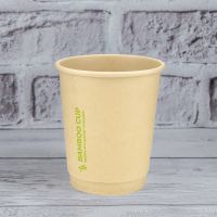 Стакан паперовий двошаровий 270 мл BAMBOO