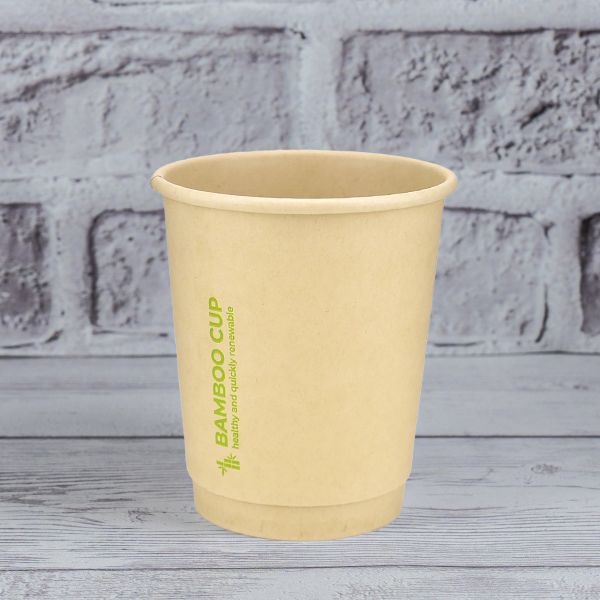 Стакан паперовий двошаровий 270 мл BAMBOO